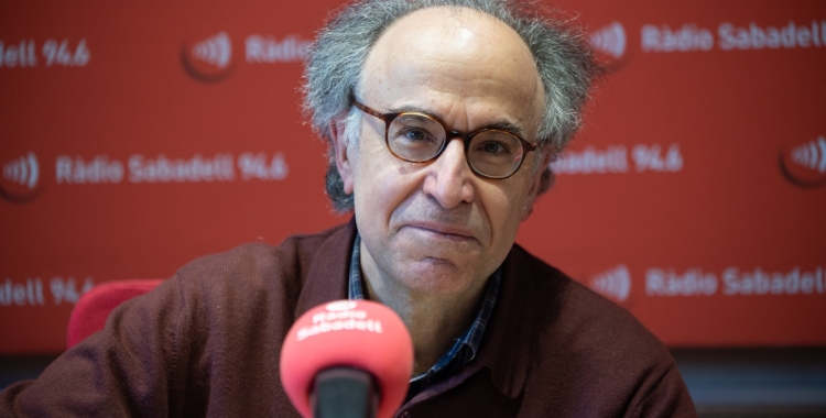 Benet Casablancas als estudis de Ràdio Sabadell | Roger Benet