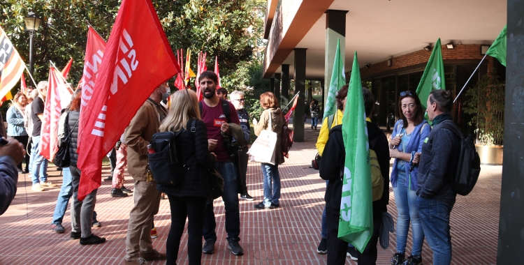 La reunió entre els Sindicats i el Departament va acabar ahir sense acord | ACN