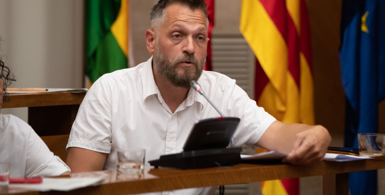 El tinent d'alcaldessa de Cohesió Territorial, Jesús Rodríguez | Roger Benet