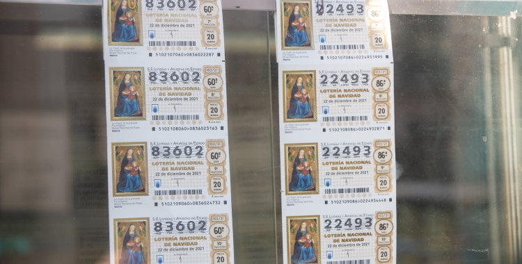 La loteria de Nadal suposa un 60% de les vendes | Roger Benet