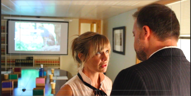 Una imatge de l'escena del curtmetratge (cedida) 