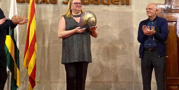 El guardó es va lliurar ahir al vespre a l'Auditori de l'Antiga Caixa Sabadell | Helena Molist