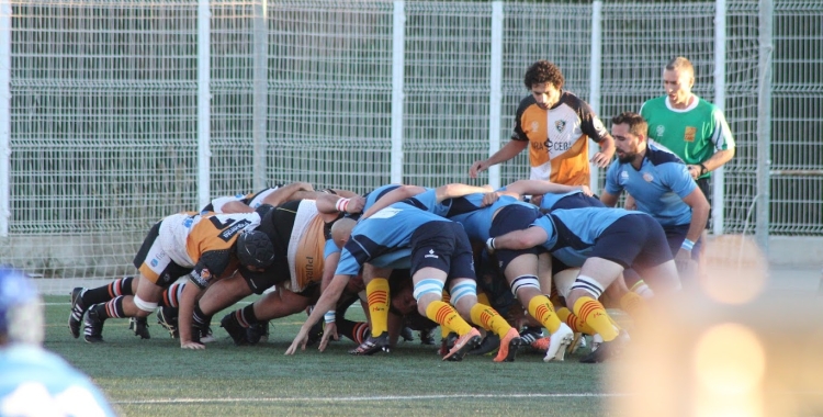 El Sabadell RC en l'estrena a la competició contra L'Hospitalet B | Francesc Vargas