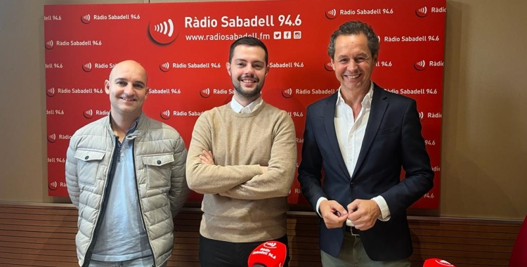 Els portaveus dels grups municipals a Ràdio Sabadell | Mireia Sans