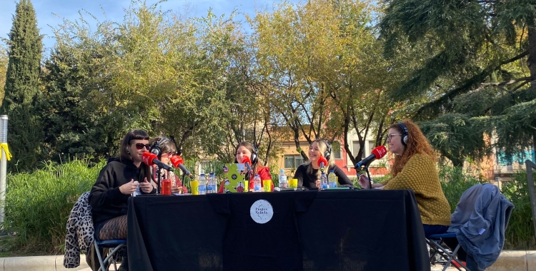 Avui s'ha presentat el nou calendari a la plaça de les Dones del Tèxtil | Helena Molist