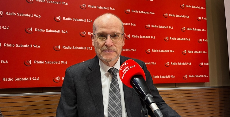 Ramon Alberich a Ràdio Sabadell | Mireia Sans