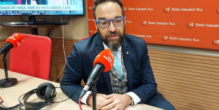 Juli Fernàndez avui a Ràdio Sabadell | Núria García