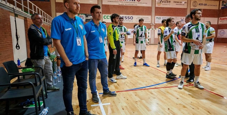 Pere Ayats i Cesc Borrel a l'últim partit de l'OAR Gràcia | Èric Altimis