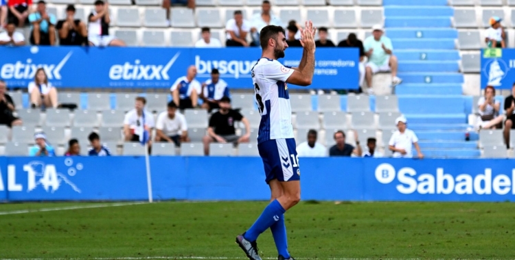 Sergi Garcia, en el partit contra el Cornellà | CES