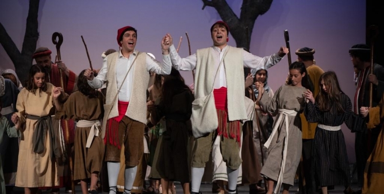 Imatge d'arxiu d'en Lluquet i en Rovelló en escena | Roger Benet