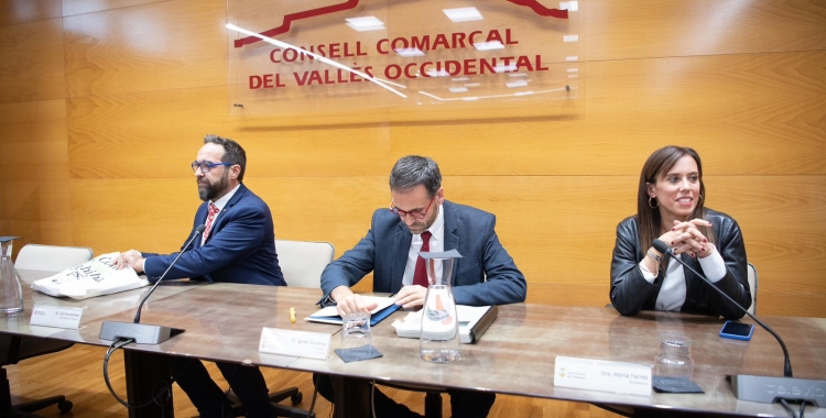 Juli Fernández al Consell d'Alcaldes/Roger Benet