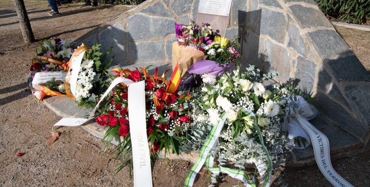 El monument en record de les víctimes de terrorisme a Sabadell | Roger Benet