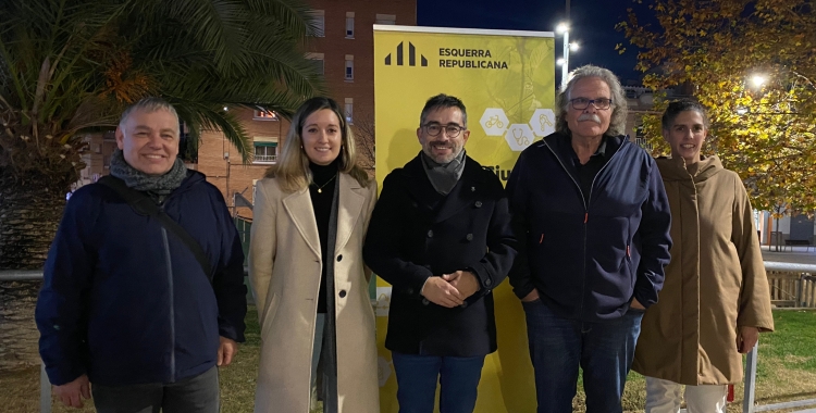 Pere Farrés, Ana Balsera, Gabriel Fernández, Joan Tarda i Èlia Soriano- Costa avui a Ca n'Oriach | Helena Molist