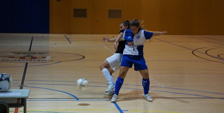 Imatge d'arxiu d'un partit de lliga del Futbol Sala Sabadell Femení | FS Sabadell F