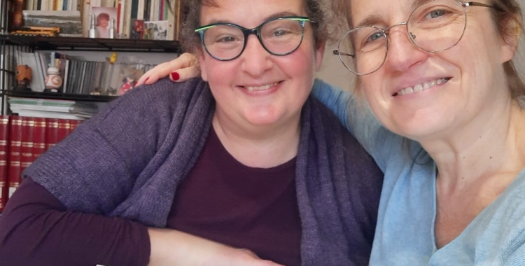 Vermut de contes sobre la els padrins de la Màfia amb Susagna Navó i Elisabeth Ulibarri a l'Ateneu Roig de Barcelona