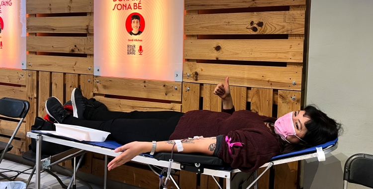 El Banc de Sang té dos punts de donació avui a Sabadell en la Marató de Sang | ACN