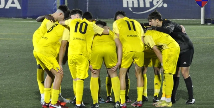 El Mercantil va veure com l'Espanyol 'B' remuntava el partit | CE Mercantil