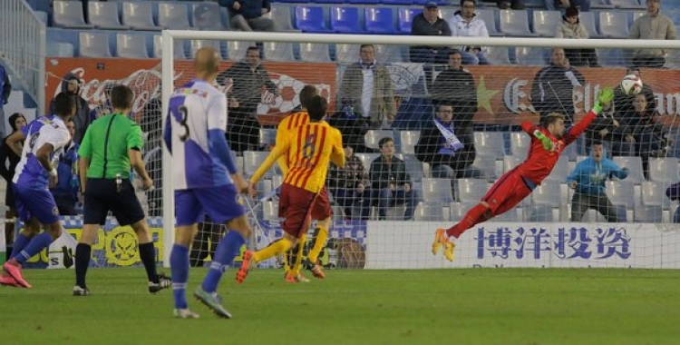 Ortolá a la Nova Creu Alta amb el Barcelona B | CES