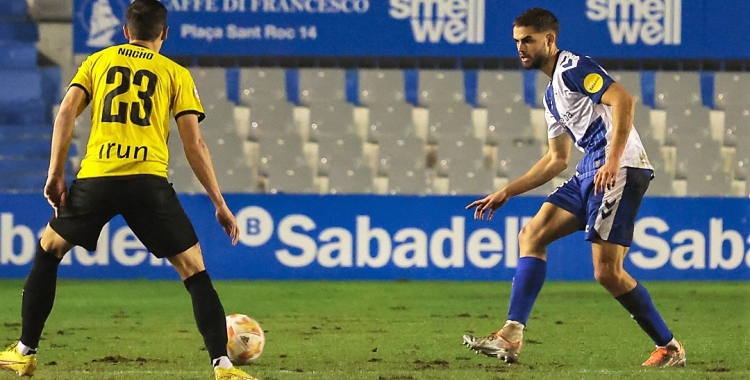 Guillem Molina davant el Real Unión | CES