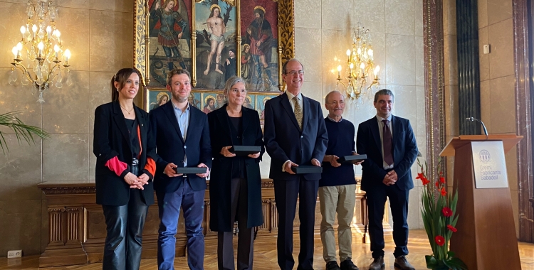 Marta Farrés, Ricard Artigas, Glòria Dalmau, Josep M. Suárez, Manel Larrosa i  Esteve Gené | Helena Molist