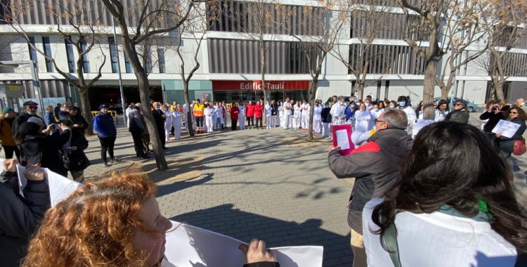 Un centenar de persones han participat en la segona jornada de vaga | Helena Molist