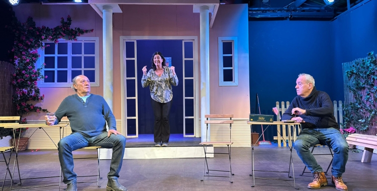 L'obra retrata una sèrie de tensions familiars durant Sant Jordi