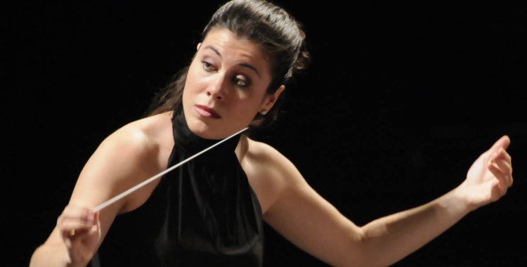 Virginia Martínez, directora titular i artística de l'Orquestra Simfònica de la Regió de Murcia | Cedida