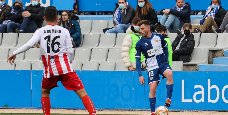 Antonio Romero va ser l'últim rival del Sabadell expulsat | CES