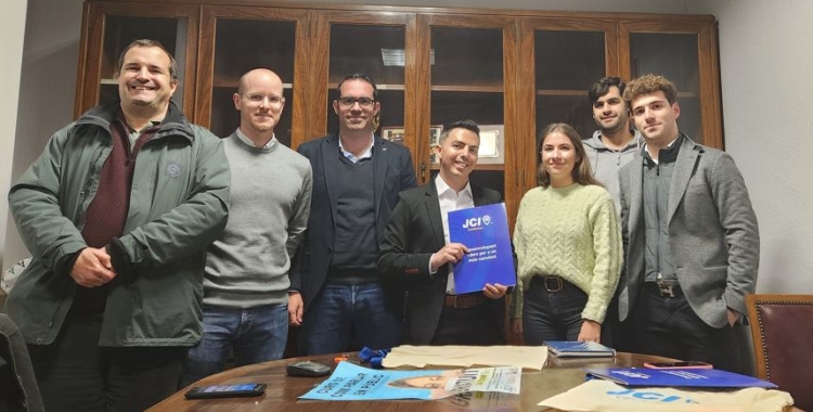 Albert Llorens és el nou president de la Jove Cambra de Sabadell | Cedida