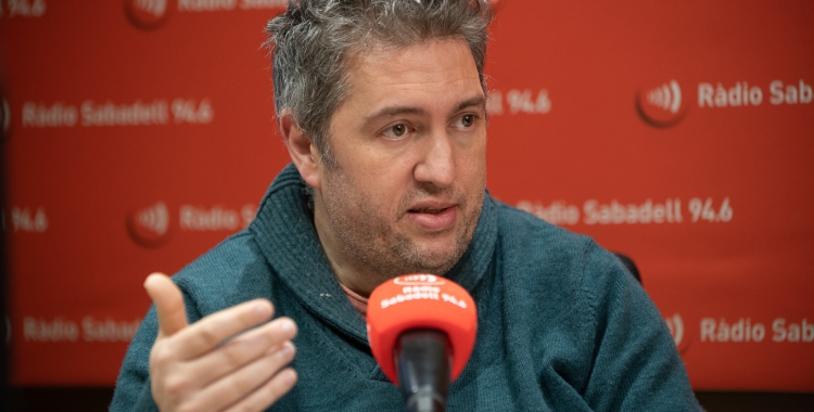 Jose Luis Fernández ha passat avui per Ràdio Sabadell | Roger Benet