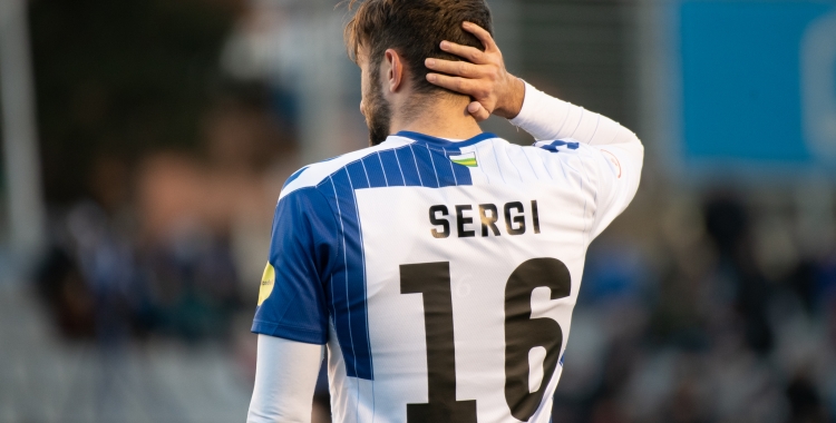 Sergi Garcia en l'últim partit que va jugar | Roger Benet