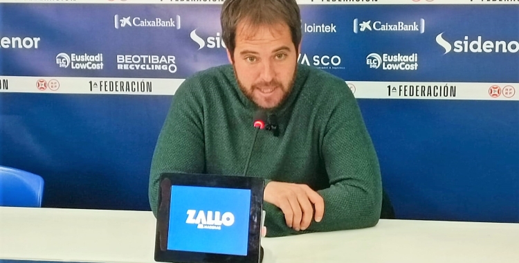 Miki Lladó ahir a Urritxe | Sergi Garcés