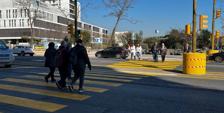 El nou pas de vianants de l'Hospital de Sabadell | Roger Benet
