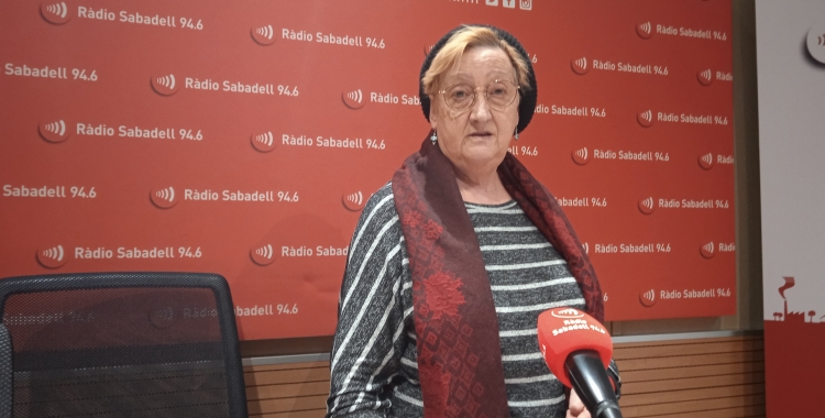 Palmira Gabernet, secretària de l'associació de veïns de Ca n'Oriac