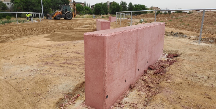 Obres del Parc del Nord, en una imatge d'arxiu/ Roger Benet