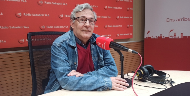 Jesús Caudevilla Pastor, a l'estudi 1