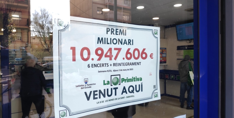 Cartell del premi milionari | Pau Duran