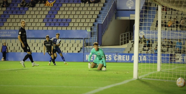 Ocasió de Carrión en el partit de la primera volta contra el Sanse | CES