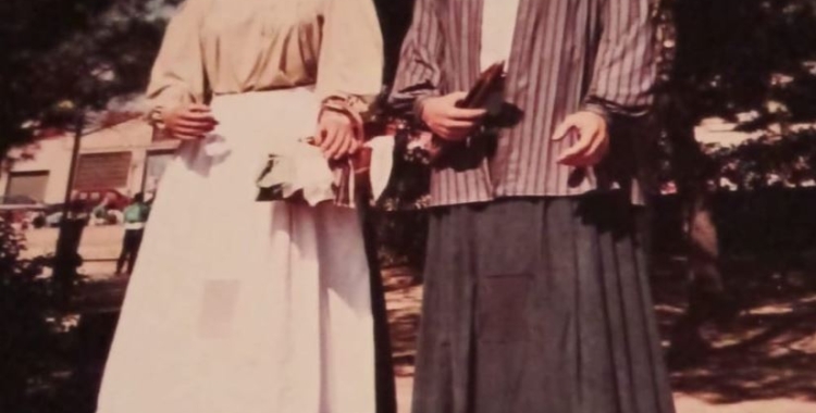 Estrena dels gegants que es restauran aquest cap de setmana, l'any 2003