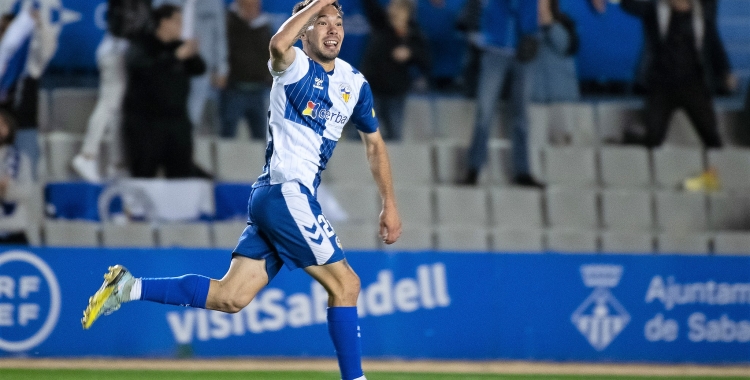 Astals celebrant el seu gol | Roger Benet