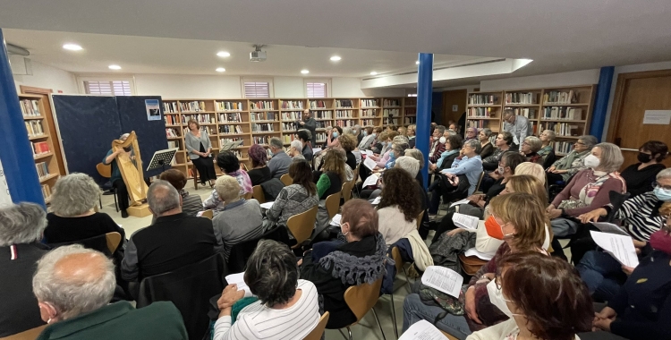 Imatge cedida  del recital poètic-musical 