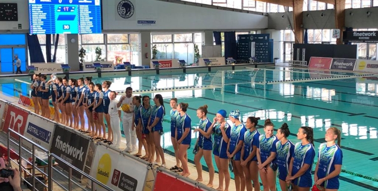 Imatge de la presentació a la piscina de 50 metres | @cnswaterpolo