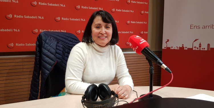 Nathalie Gutiérrez, a Ràdio Sabadell