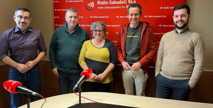 Els portaveus avui a Ràdio Sabadell | Mireia Sans