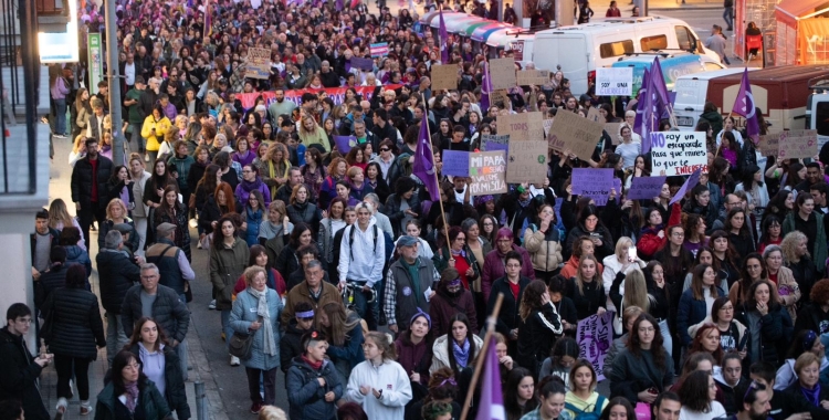 Manifestants del 8M/ Roger Benet