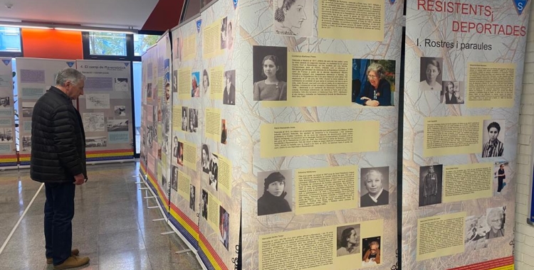 Inauguració de l'exposició 'Resistents i deportades'
