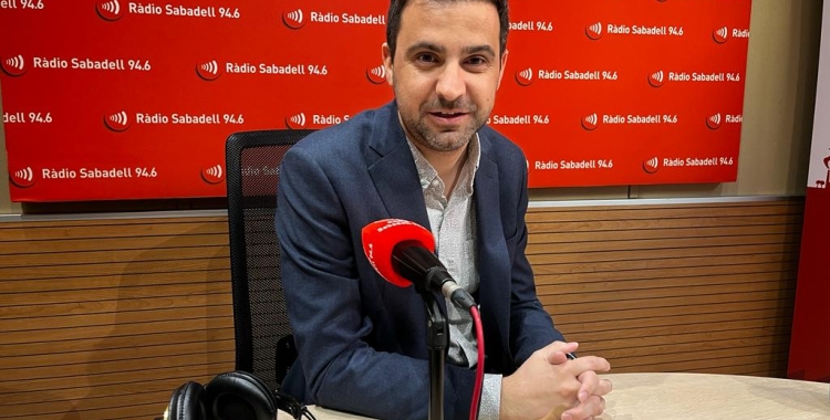 Pol Gibert aquest matí a Ràdio Sabadell | Mireia Sans