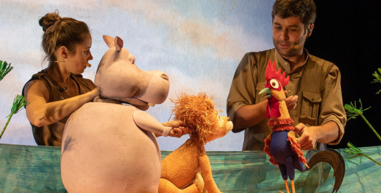 Mercè Munné, El Pot Petit: "Els infants se senten identificat amb el lleó de l'espectacle"