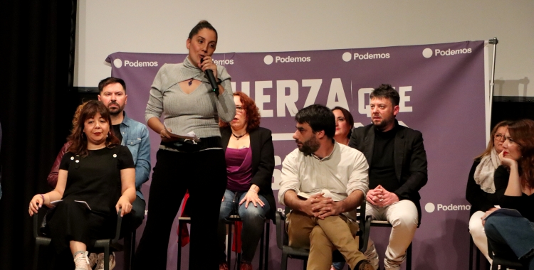 L'acte de Podemos a Can Rull | Júlia Ramon