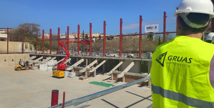 Estat de les obres del Pavelló de l'Oest/ Karen Madrid